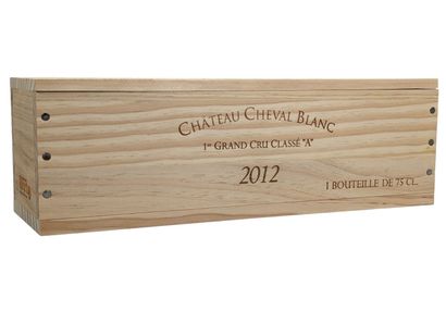 1 bouteille de CHATEAU CHEVAL BLANC 2012
En...