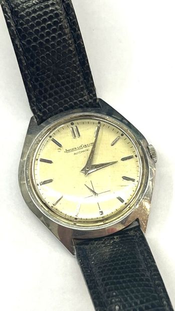 JAEGER LECOULTRE
Montre en acier à boitier...