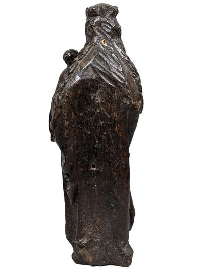 Vierge à l'Enfant en chêne sculpté
Époque...