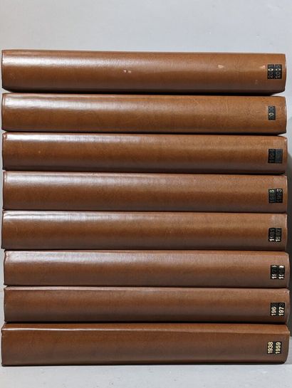 Collection de timbres de français, neuf de...