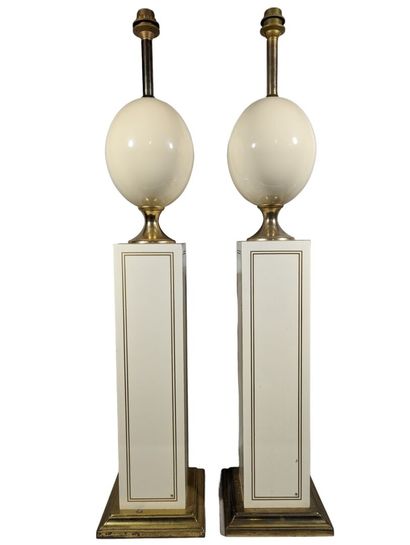 MAISON LE DAUPHIN
Paire de lampadaires en...
