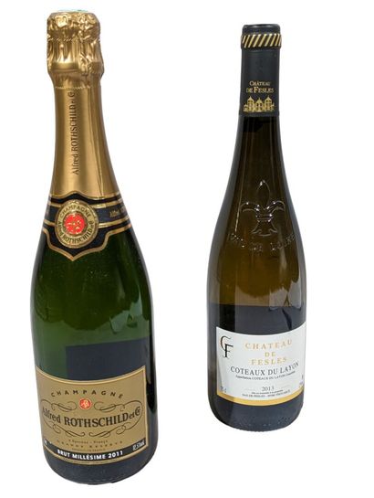 1 bouteille de CHATEAU DE FESLES coteaux...