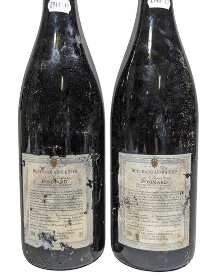 2 bouteilles de POMMARD Bouchard Ainé & fils...