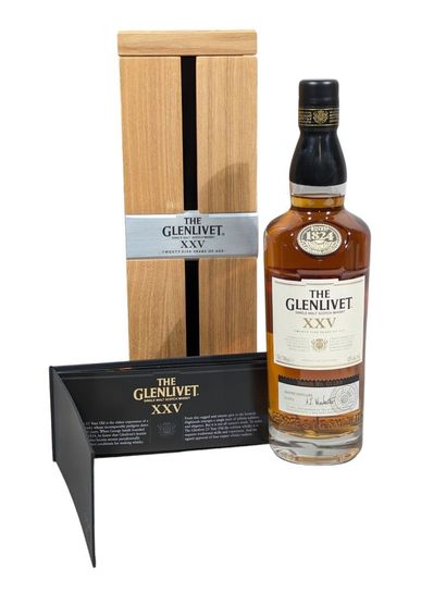 1 bouteille de GLENLIVET XXV Years, Batch...