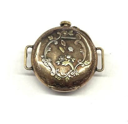 BOITIER de montre en trois or 18k (750/°°)...