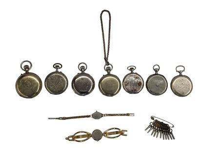 Lot de montres comprenant deux montres bracelets...