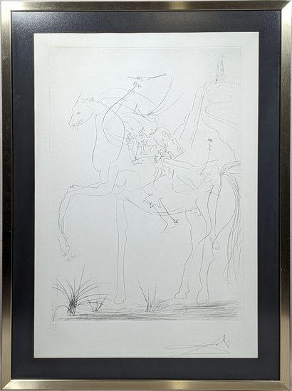 Salvador Dalí (1904-1989) D'après
