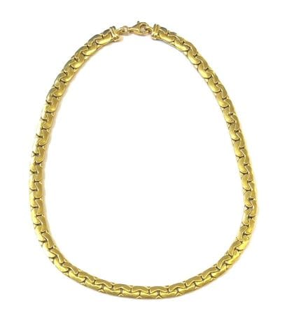 COLLIER en or 18k (750/°°) à mailles.
Longueur...