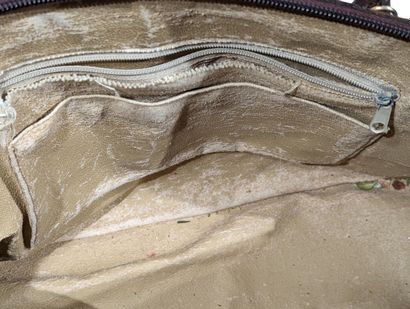 LANCEL Paris
Sac à main en cuir marron imitation...