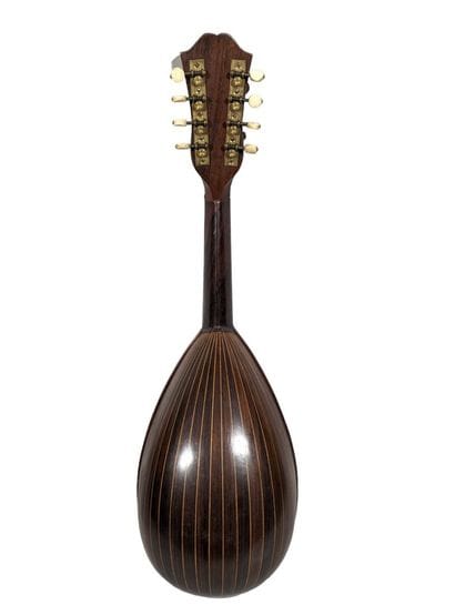 Mandoline Napolitaine en bois de placage...
