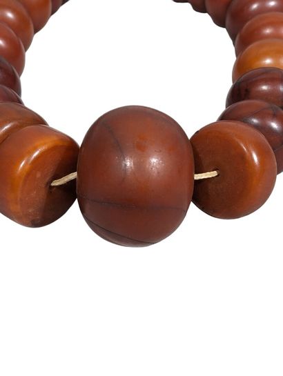 PEULH OU BERBERE
COLLIER DE MARIAGE en perles...