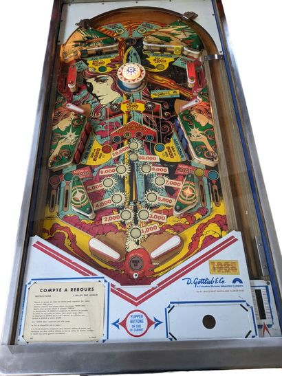 D. GOTTLIEB and Co, U.S.A.
Flipper électromécanique...