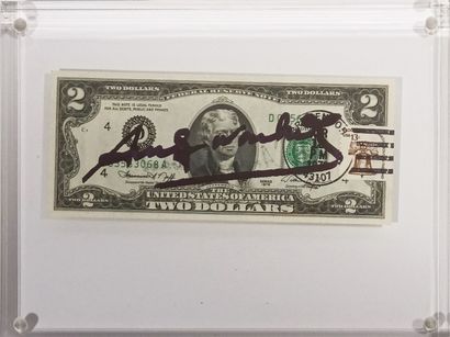 Andy WARHOL (1928-1987)
Signature manuscrite...
