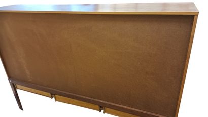 Enfilade sur piétement en stratifié chêne,...