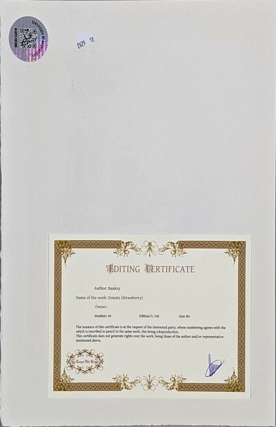 BANKSY (né en 1974), d'après 
