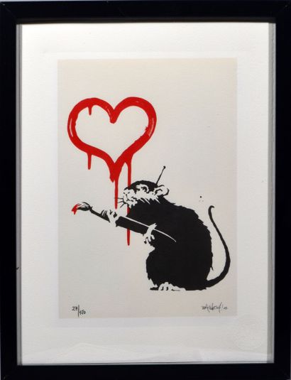 BANKSY (né en 1974), d'après 
