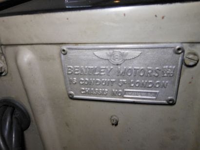 BENTLEY S2 Conduite anglaise 1ère MEC : ...