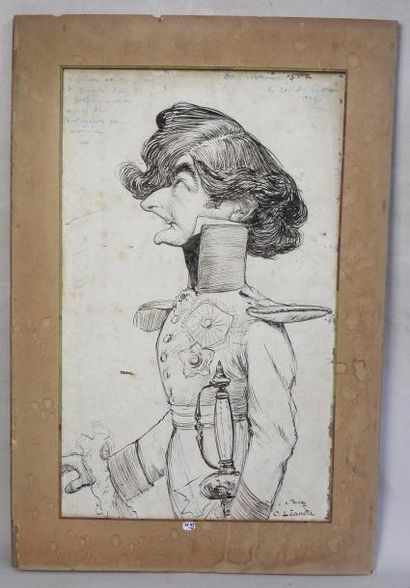 C. LEONDRE
Le Roi de Rome Dessin caricatural...