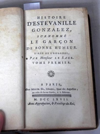 Monsieur LE SAGE
Histoire d'Estevanille Gonzalez,...