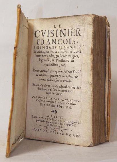 Sieur DE LA VARENNE
Le Cuisinier Français...