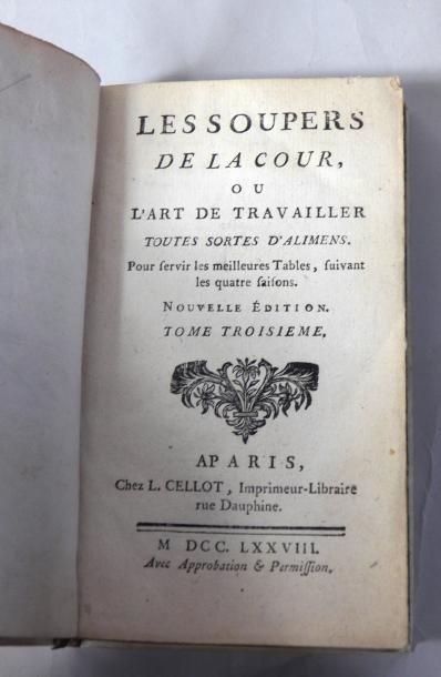 ANONYME
Les Soupers de la Cour ou l'Art de...