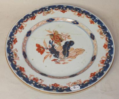 Assiette en porcelaine Cie des Indes (fê...