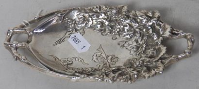 Vide poche en argent massif 245 g 1er titre...