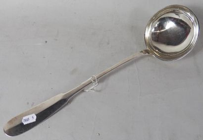 Louche 195 g argent massif Epoque Restauration...