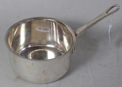 Casserole à sauce unie 180 g argent massif...