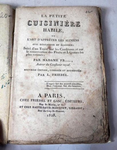 Madame FR.... et L. FRIEDEL
La Petite Cuisinière...