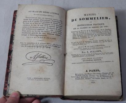A. JULLIEN
Manuel du Sommelier ou Instruction...