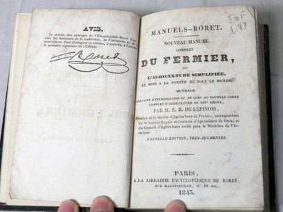 M.E.B. DE LEPINOIS
Nouveau manuel complet...