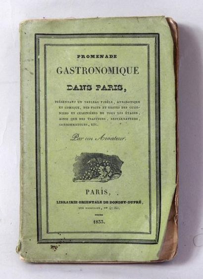 ANONYME
Promenade Gastronomique dans Paris....