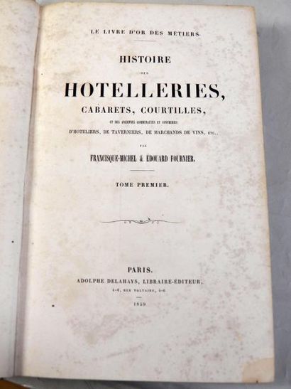 FRANCISQUE-MICHEL et Edouard FOURNIER
Histoire...