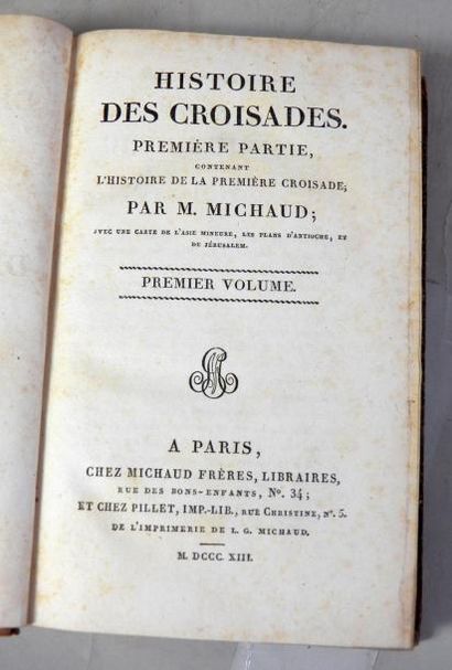 M. MICHAUD
Histoire des Croisades. - Paris,...