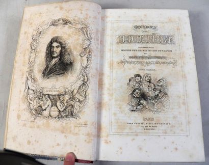 MOLIERE
Oeuvres. - Paris, Paulin, 1835. -...