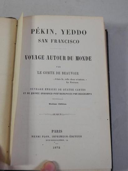 Le COMTE DE BEAUVOIR
Voyage autour du Monde....