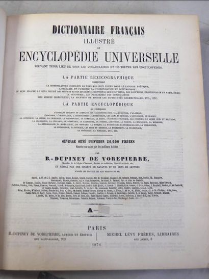 B. DUPINEY DE VOREPIERRE
Dictionnaire Français...