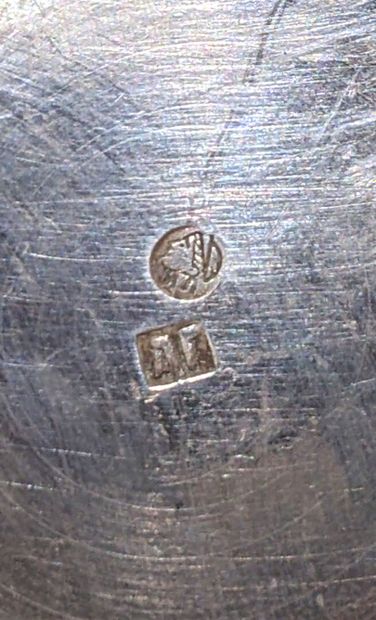 RUSSIE
Support à verre en argent 875/°° (84...