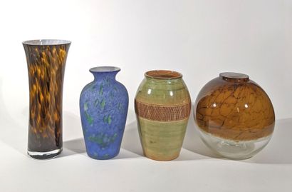 Lot de vases dont CHRISTIAN MURATORE, un...