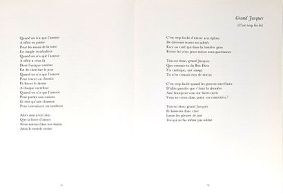 Raymond MORETTI illustre Jacques BREL
