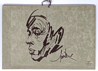 Raymond MORETTI illustre Jacques BREL
