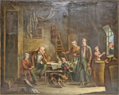 Jean-Baptiste GREUZE (dans le goût de)
