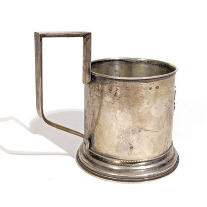 RUSSIE
Support à verre en argent 875/°° (84...