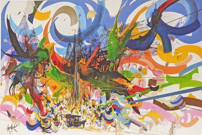 Raymond MORETTI illustre Jacques BREL
