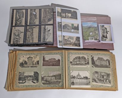 Ensemble de cartes postales dont NOYON, Oise...