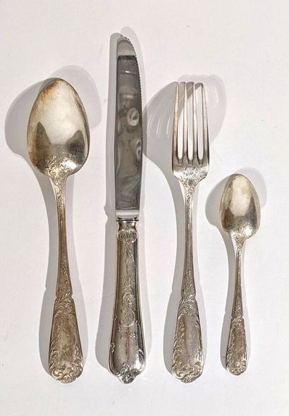 SFAM
Partie de ménagère modèle Rocaille en...