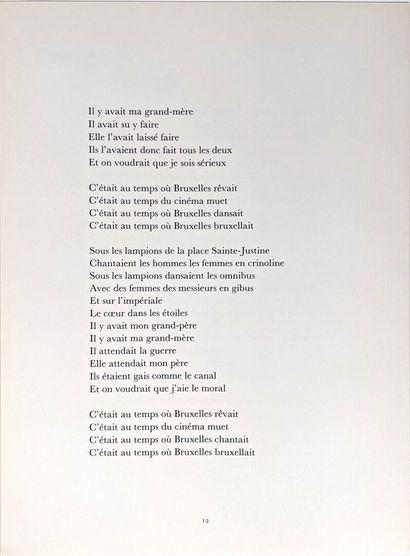 Raymond MORETTI illustre Jacques BREL
