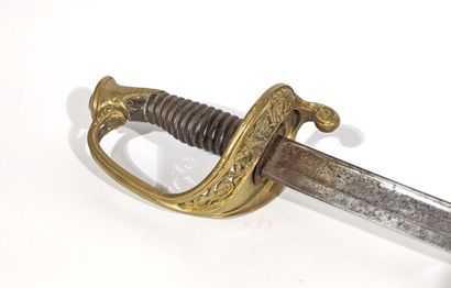 SABRE D'OFFICIER D'INFANTERIE modèle 1855...