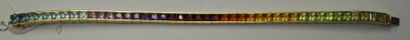 STERN
Bracelet ligne en or jaune serti de...